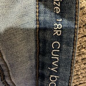Plus size jeans